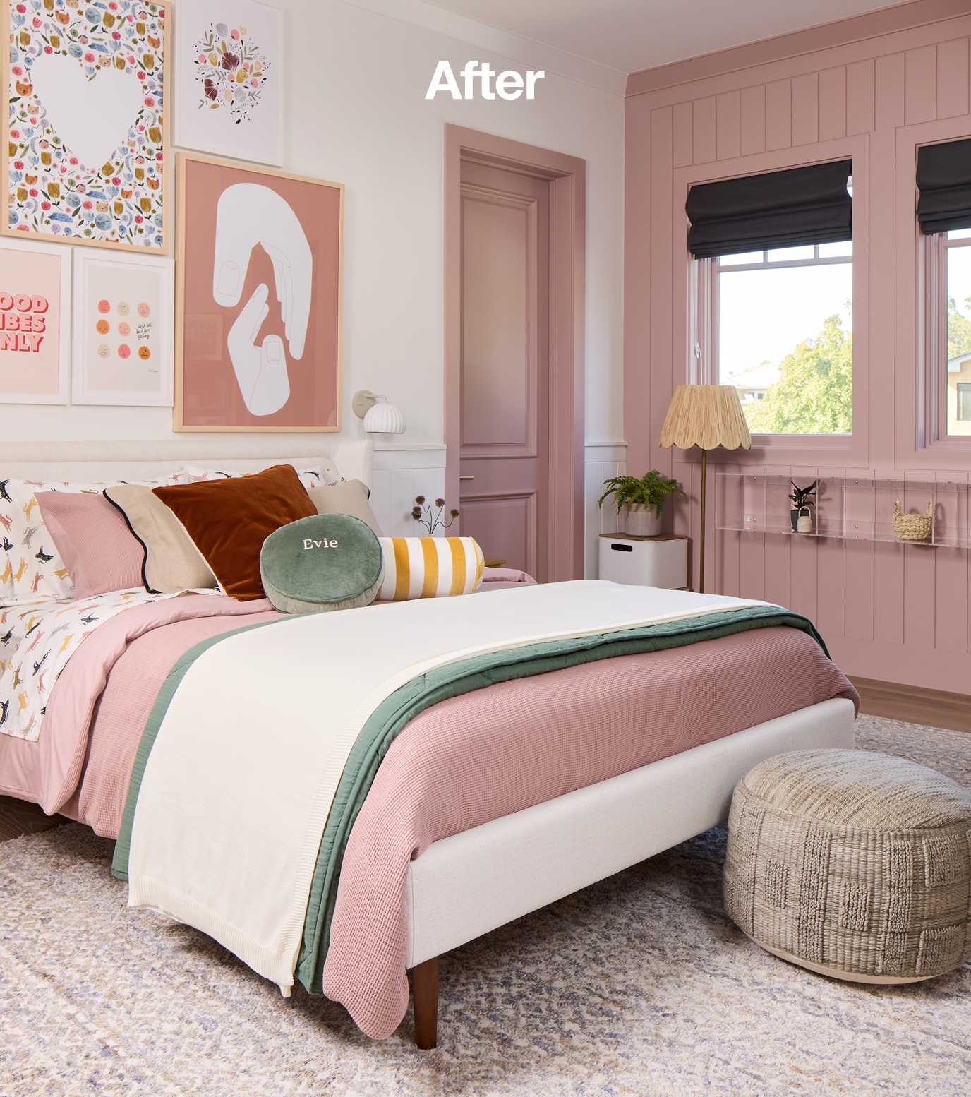 Bedroom: Before and After